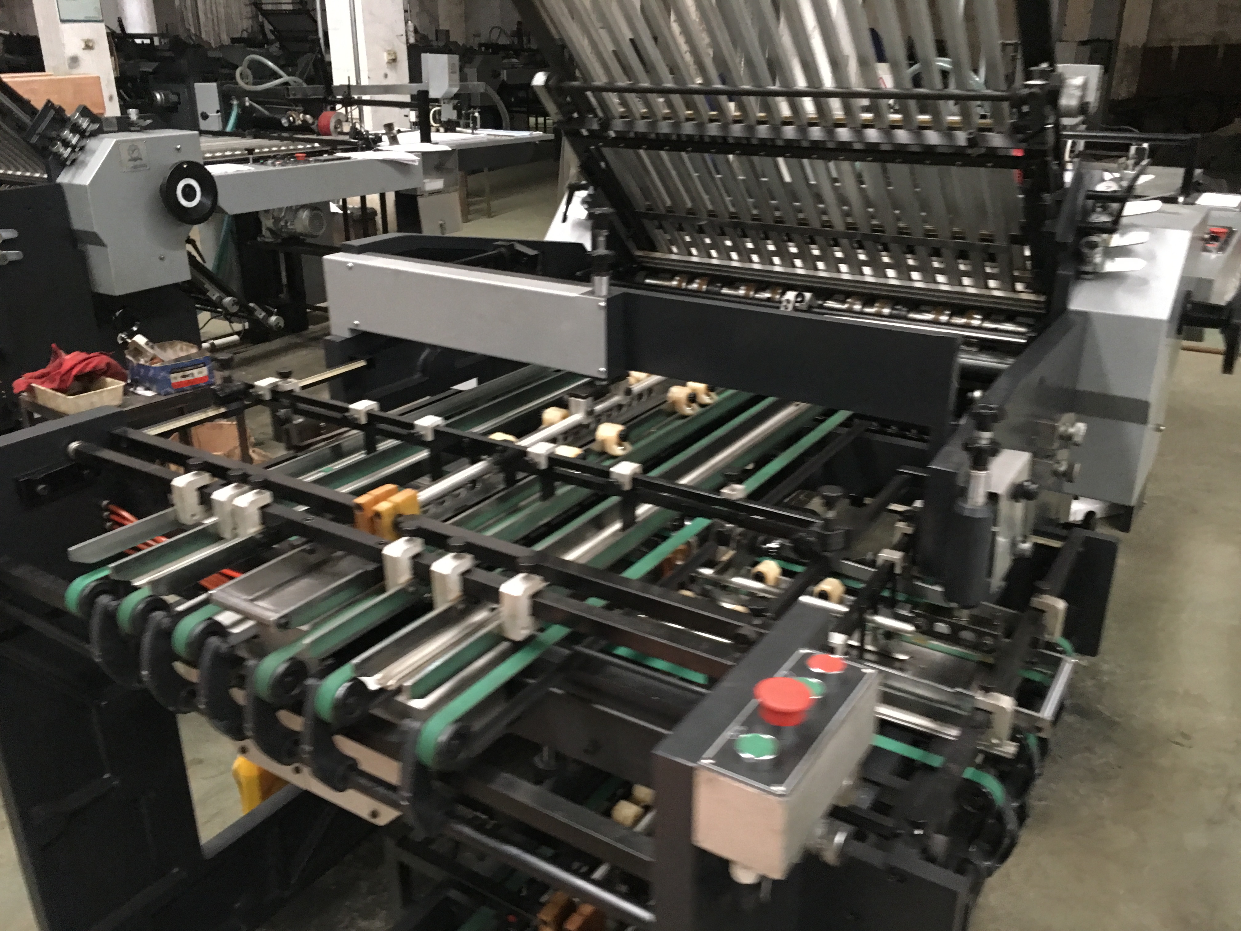ماشین اتوماتیک ماشین تاشو برای استفاده از صنعت چاپ
